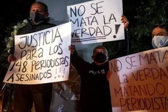 Masovni protesti novinara u Meksiku Masovni protesti novinara u Meksiku