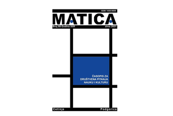 Izašao je novi broj časopisa Matica: U fokusu nacionalne i globalne teme Izašao je novi broj časopisa Matica: U fokusu nacionalne i globalne teme