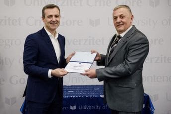 Raičević dobitnik priznanja UCG: Podrška kolega čini zadovoljstvo još većim Raičević dobitnik priznanja UCG: Podrška kolega čini zadovoljstvo još većim