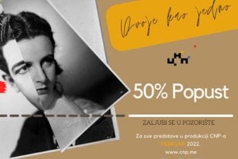 Dvoje kao jedno – zaljubi se u pozorište Dvoje kao jedno – zaljubi se u pozorište