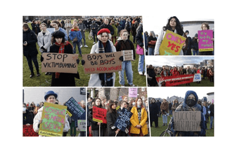 Protest u Amsterdamu zbog seksualnog uznemiravanja u TV emisiji Protest u Amsterdamu zbog seksualnog uznemiravanja u TV emisiji