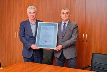 Ministarstvu kapitalnih investicija uručen sertifikat ISO 9001:2015 Ministarstvu kapitalnih investicija uručen sertifikat ISO 9001:2015