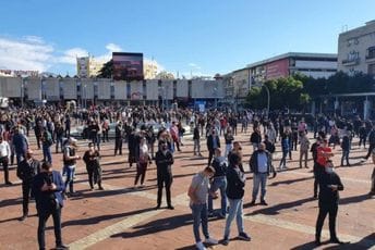 Ugostitelji: Da bismo realizovali "Evropu sad", ukinite sve mjere Sa jednog od prošlogodinjeg protesta ugostitelja