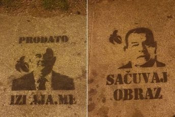 Izdaja.me se preselila i na pločnike, na udaru poslanici SNP-a Izdaja.me se preselila i na pločnike, na udaru poslanici SNP-a