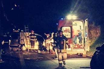 Poginuli dvadesetogodišnjaci iz Herceg Novog, jednoj osobi još se bore za život, još jedna teže povrijeđena