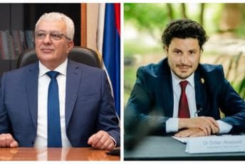 Abazović na sastanku sa Mandićem Abazović na sastanku sa Mandićem