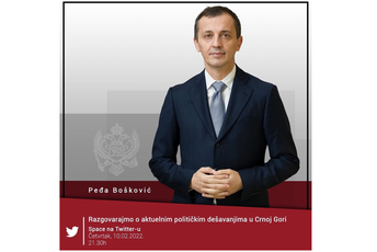 Predrag Bošković večeras na Twitter Space-u Predrag Bošković večeras na Twitter Space-u