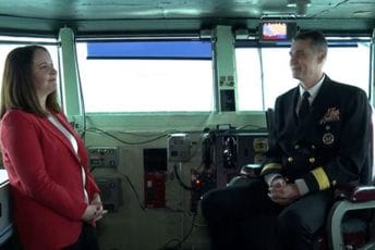 Viceadmiral s nosača aviona usidrenog kod Splita: NATO nikad nije bio snažniji Viceadmiral s nosača aviona usidrenog kod Splita: NATO nikad nije bio snažniji