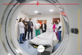 Odlazeća ministarka zdravlja u Pljevljima: Bolnica dobila skener vrijedan 240 hiljada eura Odlazeća ministarka zdravlja u Pljevljima: Bolnica dobila skener vrijedan 240 hiljada eura
