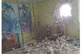 Ambasada Ukrajine: Rusija otvorila vatru na Stanici Luganskoj, pogođena zgrada vrtića Ambasada Ukrajine: Rusija otvorila vatru na Stanici Luganskoj, pogođena zgrada vrtića