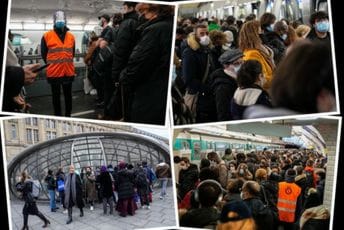 Kolaps u Parizu: Štrajk paralisao metro, milioni ljudi bez prevoza Kolaps u Parizu: Štrajk paralisao metro, milioni ljudi bez prevoza