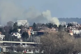 Veliki požar u centru Beograda: Gori rezidencija ambasade Hrvatske Veliki požar u centru Beograda: Gori rezidencija ambasade Hrvatske