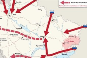 Sedam ruta za invaziju: Britanci objavili mapu odakle bi Rusi mogli da napadnu Sedam ruta za invaziju: Britanci objavili mapu odakle bi Rusi mogli da napadnu
