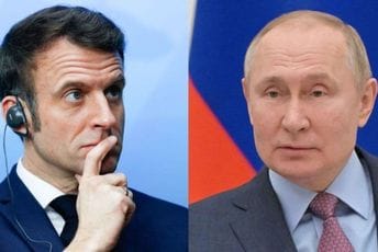 Putin Makronu: NATO podstiče Ukrajinu na vojno rješenje Donbasa Putin Makronu: NATO podstiče Ukrajinu na vojno rješenje Donbasa