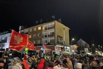 Počeo protest na Žabljaku Počeo protest na Žabljaku