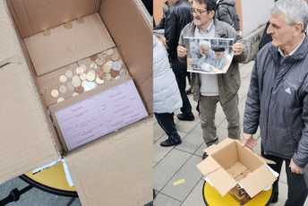 Penzioneri sa sjevera prikupljali pomoć za poslanike Penzioneri sa sjevera prikupljali pomoć za poslanike