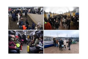 Potresni prizori iz Kijeva: Ljudi bježe od rata "glavom bez obzira" Potresni prizori iz Kijeva: Ljudi bježe od rata "glavom bez obzira"