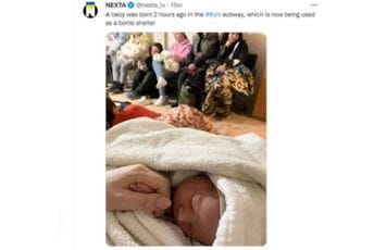 Ukrajina gori, ali život ide dalje: Rođena beba u skloništu u Kijevu Ukrajina gori, ali život ide dalje: Rođena beba u skloništu u Kijevu