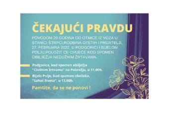 Bošnjačko vijeće: Zabrinjava izostanak volje da se pronađu posmrtni ostaci stradalih u Štrpcima i ublaži bol porodicama Bošnjačko vijeće: Zabrinjava izostanak volje da se pronađu posmrtni ostaci stradalih u Štrpcima i ublaži bol porodicama