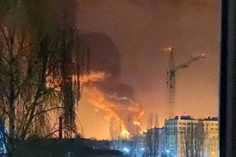 Ukrajinski mediji: Snažne eksplozije u blizini glavne željezničke stanice u Kijevu Ilustracija