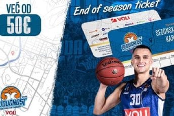 Budućnost Voli prodaje sezonske karte za preostali dio sezone Budućnost Voli prodaje sezonske karte za preostali dio sezone