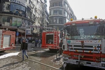 Požar u tržnom centru u Damasku, više od 11 poginulih Požar u tržnom centru u Damasku, više od 11 poginulih