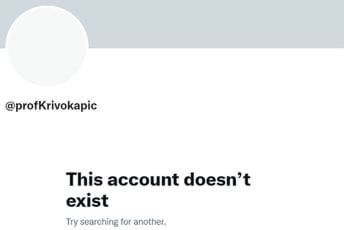Krivokapić ugasio nalog na Twitteru Krivokapić ugasio nalog na Twitteru