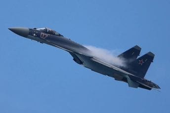 Pogledajte kako je jutros oboren ruski avion iznad Černigova (VIDEO)