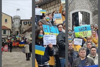 Skup podrške Ukrajini: Ko kaže da Herceg Novi nije slobodarski grad? Skup podrške Ukrajini: Ko kaže da Herceg Novi nije slobodarski grad?