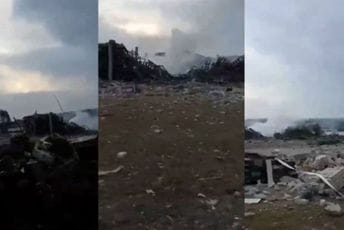 VIDEO: Rusi sravnili sa zemljom ukrajinsku fabriku tenkova VIDEO: Rusi sravnili sa zemljom ukrajinsku fabriku tenkova