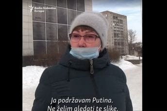 Kako su Rusi reagovali kada su im pokazali fotografije iz Ukrajine Kako su Rusi reagovali kada su im pokazali fotografije iz Ukrajine