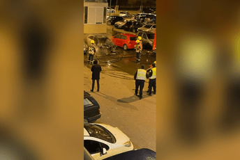 U Podgorici zapaljen auto, vatra zahvatila i vozilo pored njega, čule se detonacije