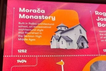 Manastir Morača uklonjen sa paviljona Srbije Manastir Morača uklonjen sa paviljona Srbije