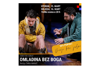 “Omladina bez Boga” na Velikoj sceni CNP-a “Omladina bez Boga” na Velikoj sceni CNP-a