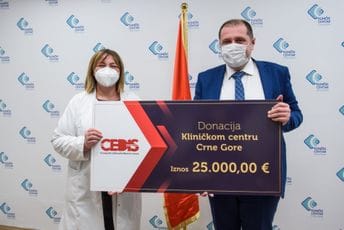 CEDIS donirao 25.000 eura Kliničkom centru CEDIS donirao 25.000 eura Kliničkom centru