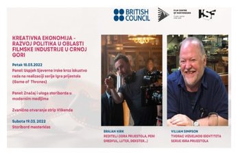 Autori “Igre prijestola” učesnici panel diskusije u Podgorici Autori “Igre prijestola” učesnici panel diskusije u Podgorici