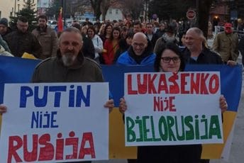 Cetinje i danas za Ukrajinu: Putin nije Rusija, Lukašenko nije Bjelorusija Cetinje i danas za Ukrajinu: Putin nije Rusija, Lukašenko nije Bjelorusija