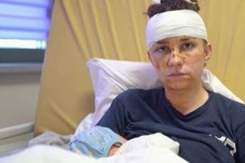 Ukrajinka Olga tijelom zaštitila šestomjesečnu bebu od gelera Ukrajinka Olga tijelom zaštitila šestomjesečnu bebu od gelera