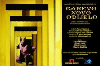 “Carevo novo odijelo” sjutra u Zetskom domu “Carevo novo odijelo” sjutra u Zetskom domu