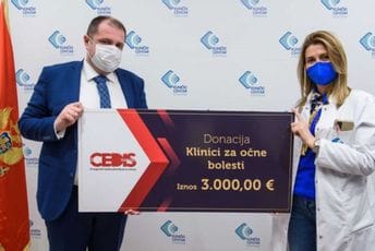 CEDIS donirao oko 8.000 eura Kliničkom centru CEDIS donirao oko 8.000 eura Kliničkom centru