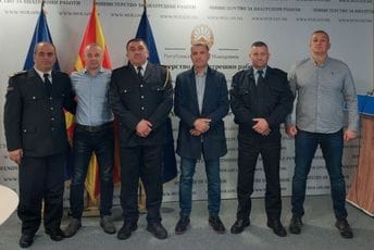 Delegacija Uprave policije u radnoj posjeti saobraćajnoj policiji Makedonije Delegacija Uprave policije u radnoj posjeti saobraćajnoj policiji Makedonije