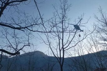 Helikopteri VCG iznad Jasenove i Međuriječja Helikopteri VCG iznad Jasenove i Međuriječja