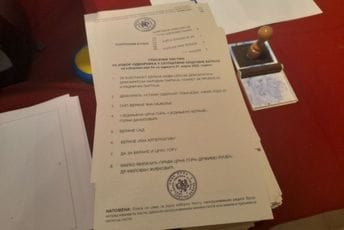 Obradović: Bez prigovora na lokalnim izborima u Beranama Izborni listić na beranskim izborima