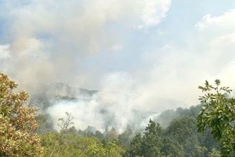 Cetinje: Aktivno nekoliko požara, vatrogasci na terenu Cetinje: Aktivno nekoliko požara, vatrogasci na terenu