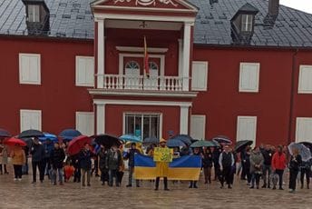 Cetinje za Ukrajinu i po nevremenu: Ukrajina će spasiti svijet Cetinje za Ukrajinu i po nevremenu: Ukrajina će spasiti svijet