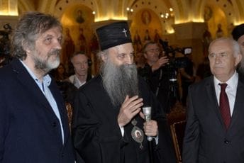 Kusturica iz hrama SPC: U Ukrajini rat protiv pravoslavlja, za sve kriv Pentagon