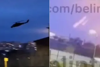 Snimak raketnog udara na Belgorod