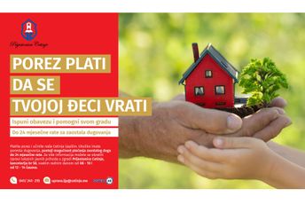 Cetinje: Pokrenuta kampanja ,,Porez plati da se tvojoj đeci vrati“ Cetinje: Pokrenuta kampanja ,,Porez plati da se tvojoj đeci vrati“