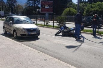 Saobraćajna nesreća u Budvi, motociklista pao sa motora