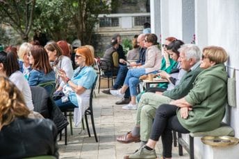 Meračenje uz kafu na obali Ribnice (FOTO)